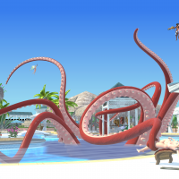 A pool of tentacles